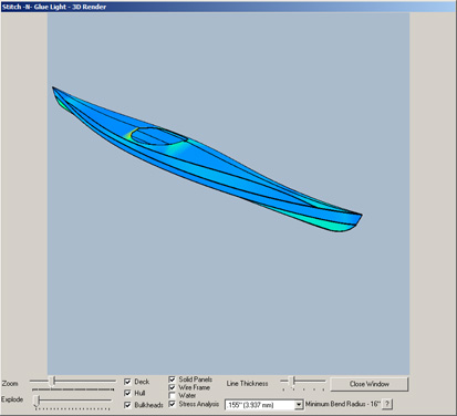 Kayak Design Software